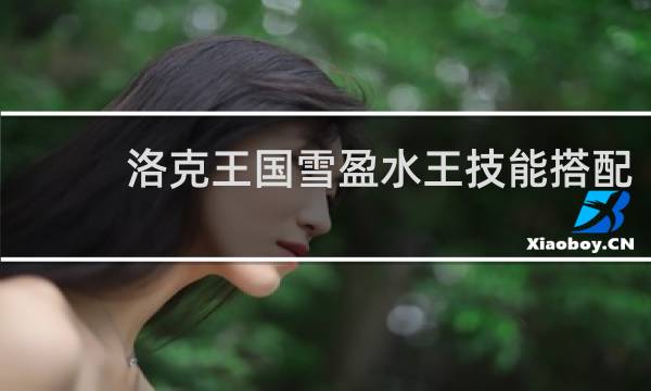洛克王国雪盈水王技能搭配