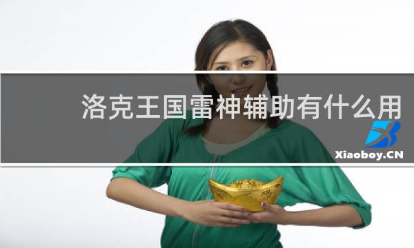 洛克王国雷神辅助有什么用