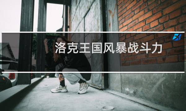 洛克王国风暴战斗力