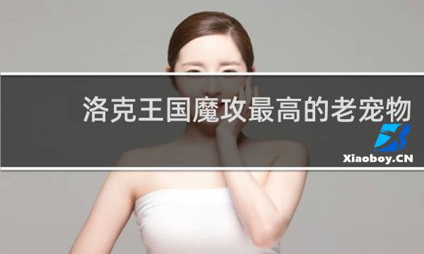 洛克王国魔攻最高的老宠物