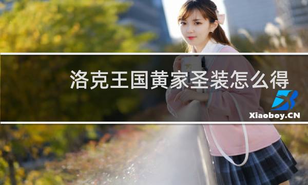 洛克王国黄家圣装怎么得