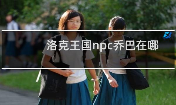洛克王国npc乔巴在哪