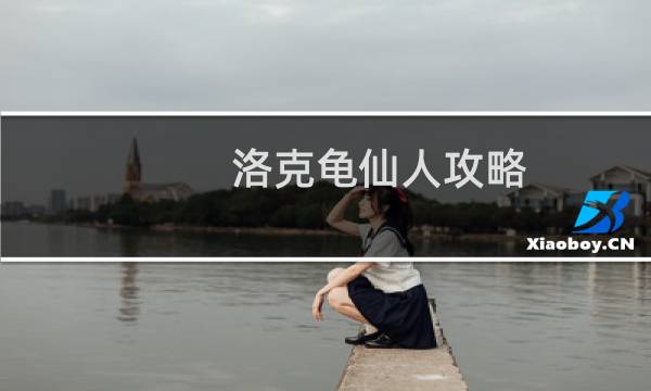 洛克龟仙人攻略