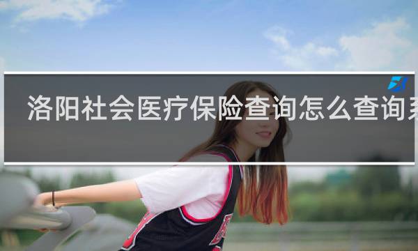 洛阳社会医疗保险查询怎么查询系统
