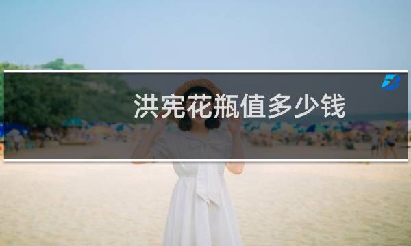 洪宪花瓶值多少钱