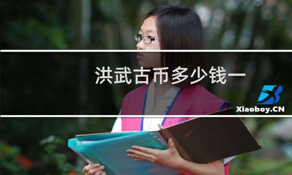 洪武古币多少钱一