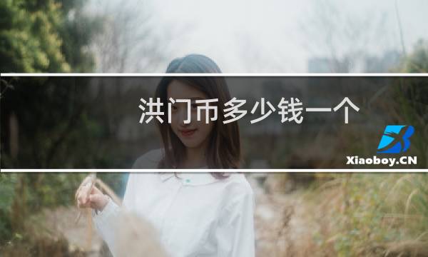 洪门币多少钱一个
