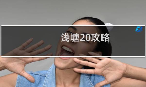 浅塘20攻略
