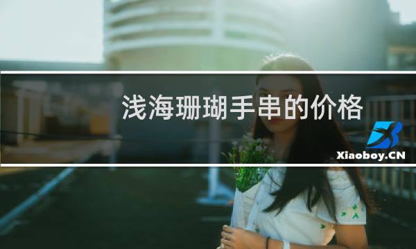浅海珊瑚手串的价格