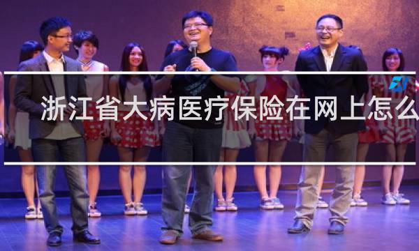 浙江省大病医疗保险在网上怎么交
