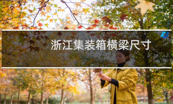 浙江集装箱横梁尺寸