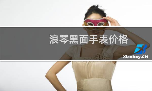 浪琴黑面手表价格