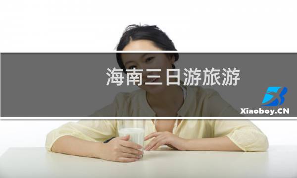 海南三日游旅游