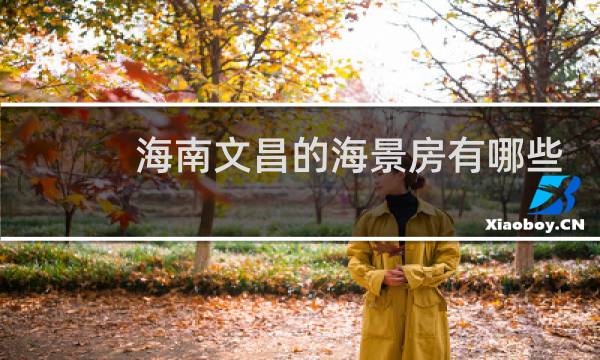 海南文昌的海景房有哪些