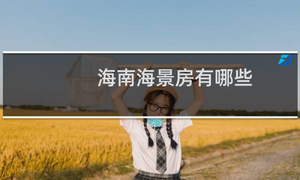 海南海景房有哪些