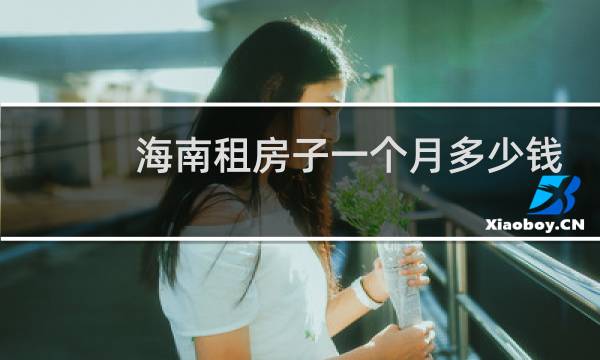 海南租房子一个月多少钱