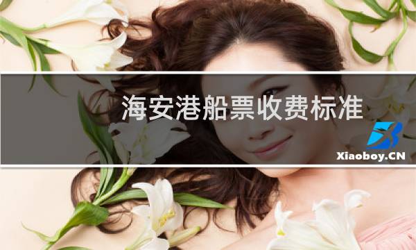 海安港船票收费标准