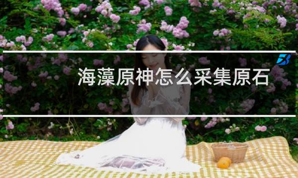 海藻原神怎么采集原石