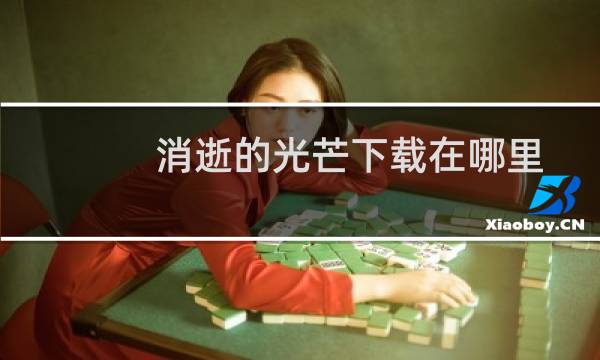 消逝的光芒下载在哪里