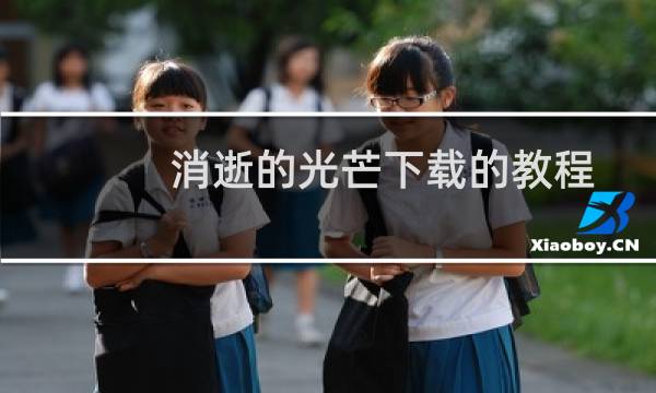 消逝的光芒下载的教程