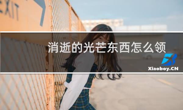 消逝的光芒东西怎么领