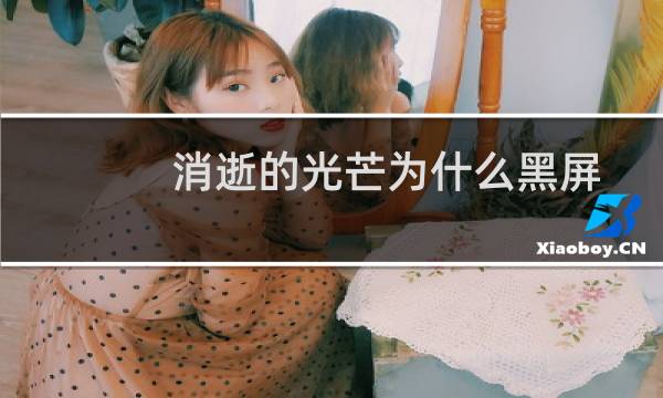 消逝的光芒为什么黑屏