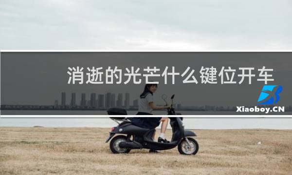 消逝的光芒什么键位开车