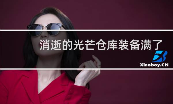 消逝的光芒仓库装备满了