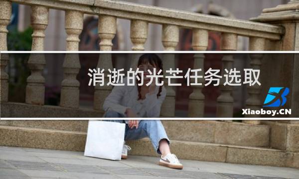 消逝的光芒任务选取