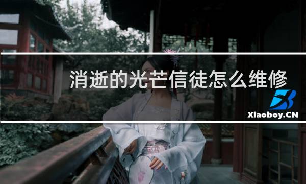 消逝的光芒信徒怎么维修