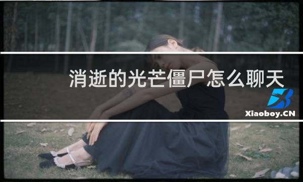 消逝的光芒僵尸怎么聊天