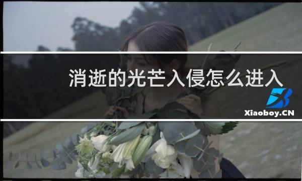 消逝的光芒入侵怎么进入