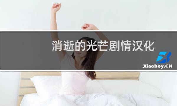 消逝的光芒剧情汉化