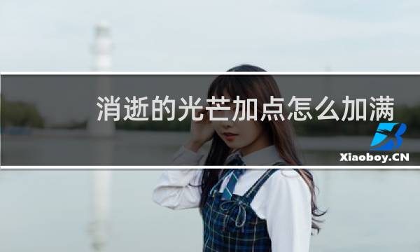 消逝的光芒加点怎么加满