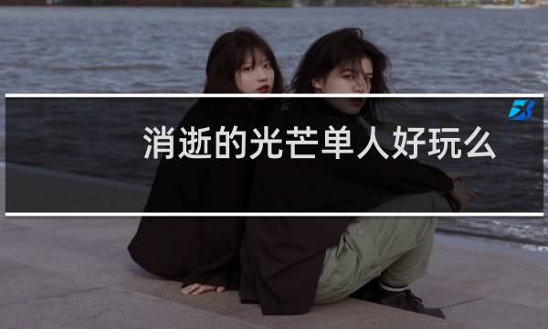 消逝的光芒单人好玩么