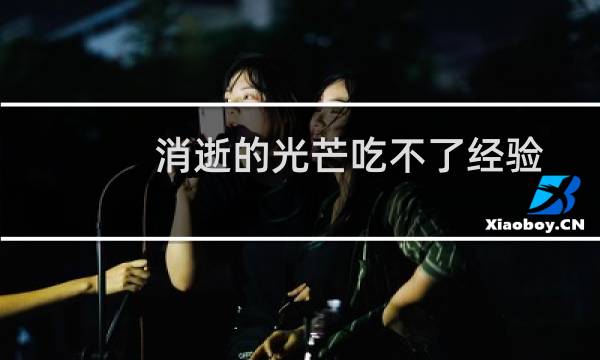 消逝的光芒吃不了经验