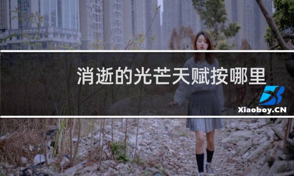 消逝的光芒天赋按哪里