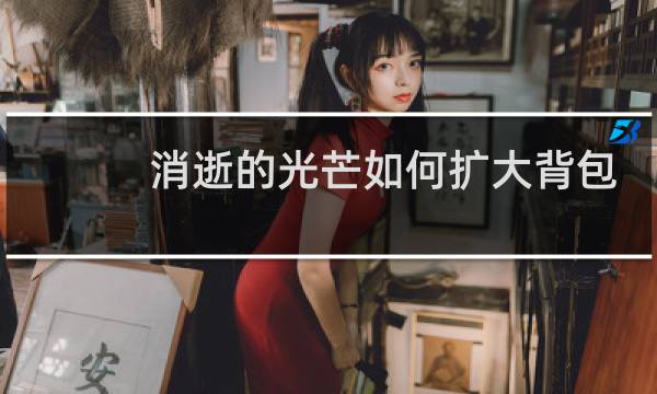 消逝的光芒如何扩大背包