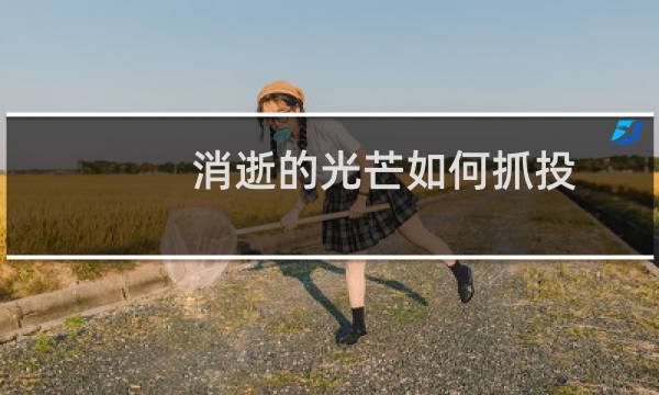 消逝的光芒如何抓投