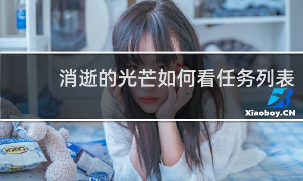 消逝的光芒如何看任务列表