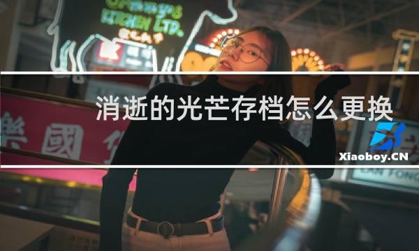 消逝的光芒存档怎么更换
