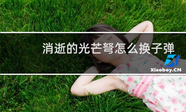 消逝的光芒弩怎么换子弹