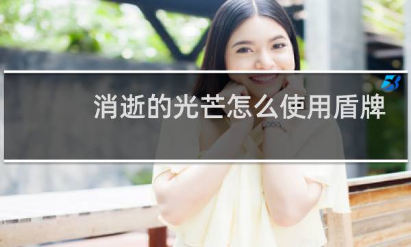 消逝的光芒怎么使用盾牌