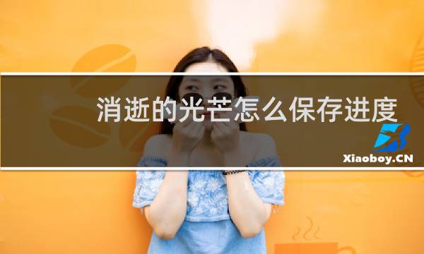 消逝的光芒怎么保存进度