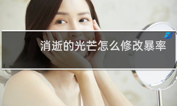 消逝的光芒怎么修改暴率