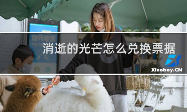 消逝的光芒怎么兑换票据