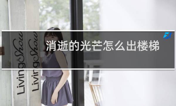 消逝的光芒怎么出楼梯