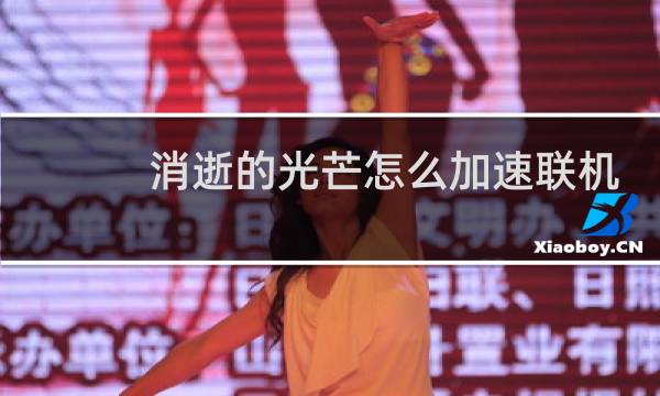 消逝的光芒怎么加速联机