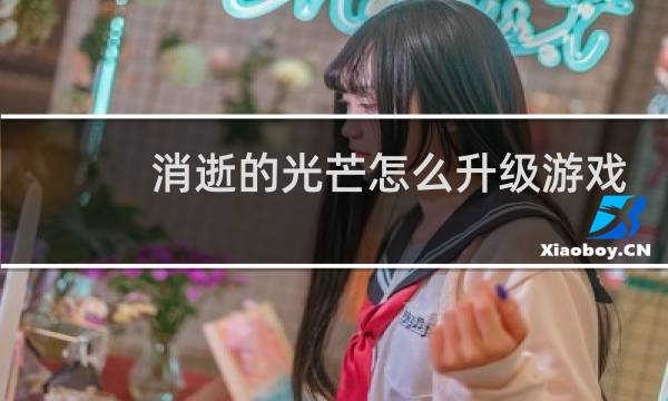 消逝的光芒怎么升级游戏