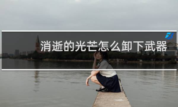 消逝的光芒怎么卸下武器